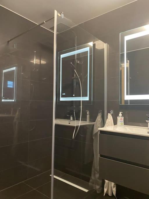 Preiswertes Stilvolles Im Privaten Haus Mit Grossem Schoenem Modernem Gemeinschaft Badenzimmer Apartment